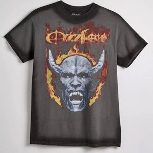 Urban Outfitters Ozzfest Washed Cotton Graphic Tee NWT Size M